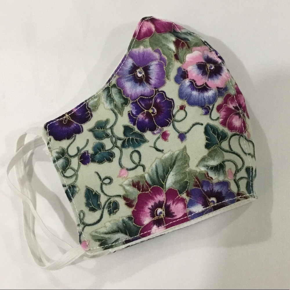 4 for $20 Kids face mask handmade novelty floral